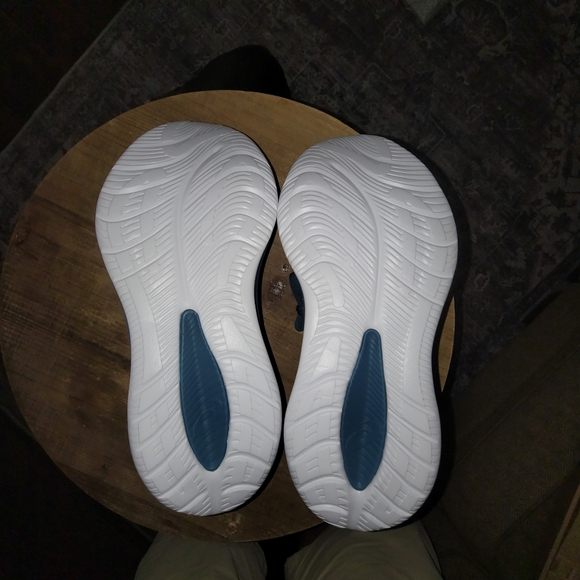 Basics Gel-Cumulus 26 Mens color: evening teal/bright yellow. Size 10.5 ex wide. - Picture 4 of 5